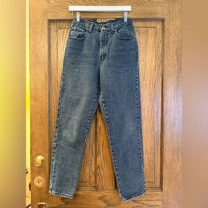 Vintage Classic High-Waist Jeans - Dark Blue